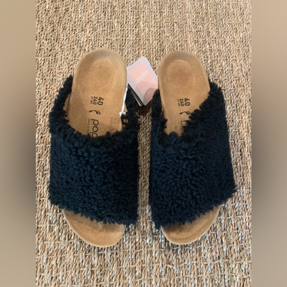 Birkenstock Papillo Sherpa Heeled Sandals size 9 - Picture 4 of 11